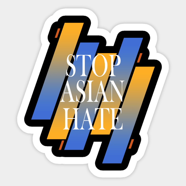 Stop Asian hate Sticker by KhalidArt